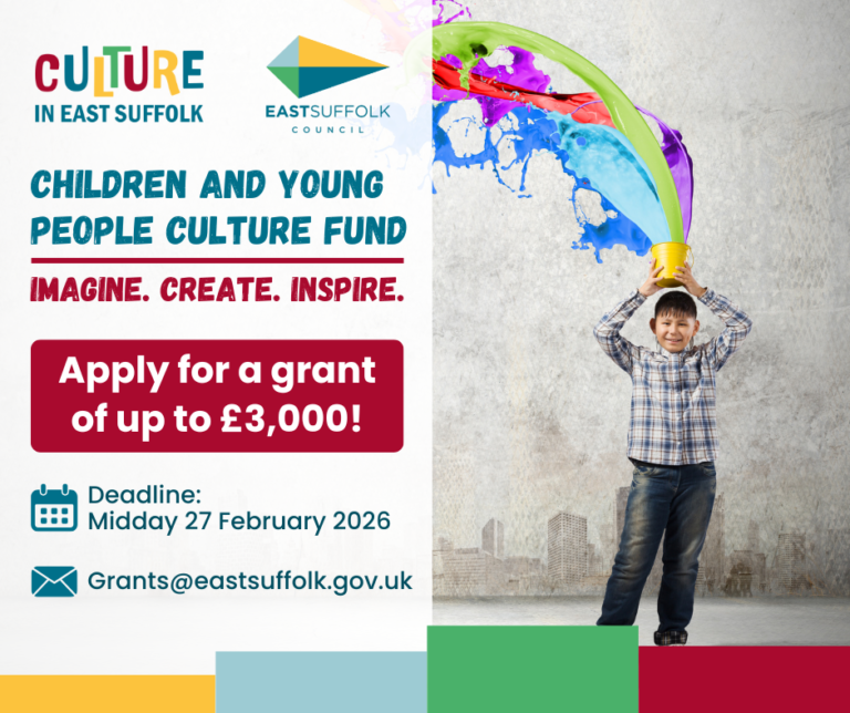 Children & Young People Culture Fund - East Suffolk Means Business